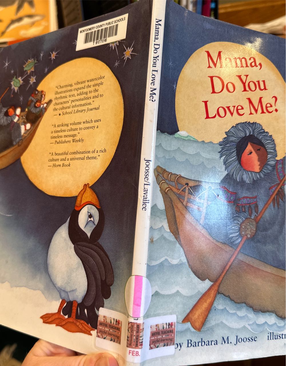 Mama, Do You Love Me? - Barbara Joosse (Chronicle Books Llc - Hardcover) book collectible [Barcode 9780877017592] - Main Image 2