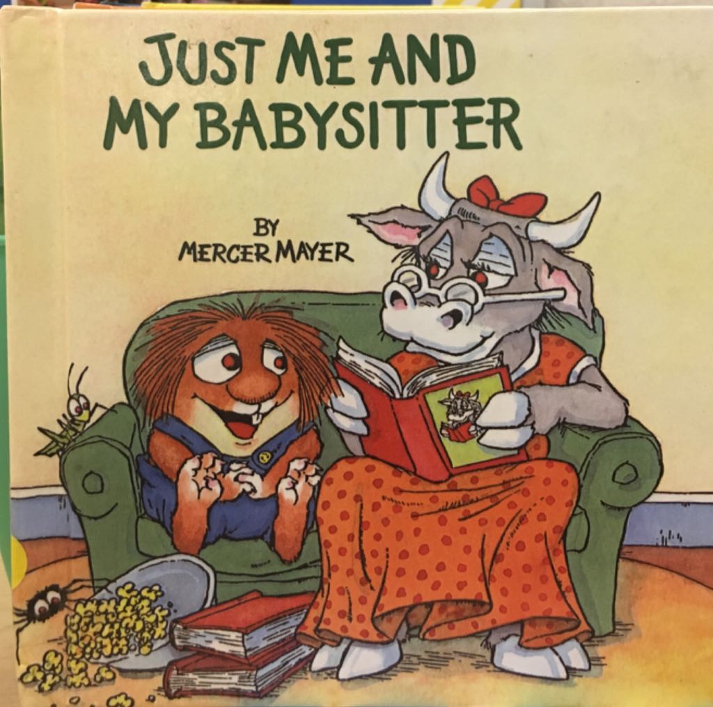 Just Me And My Babysitter - Mercer Mayer (Golden Press - Paperback) book collectible [Barcode 9780329095352] - Main Image 1