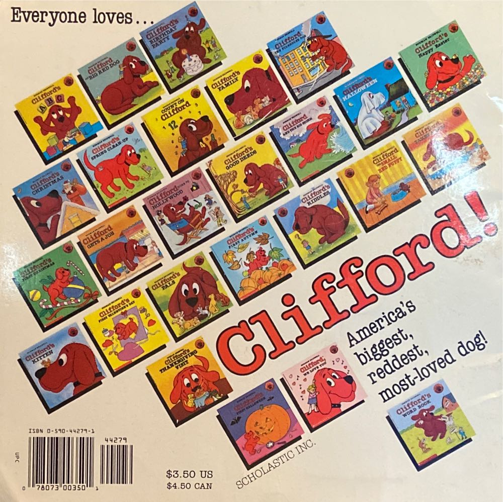 Clifford’s Birthday Party - Norman Bridwell (Scholastic Inc. - Paperback) book collectible [Barcode 9780590442794] - Main Image 2