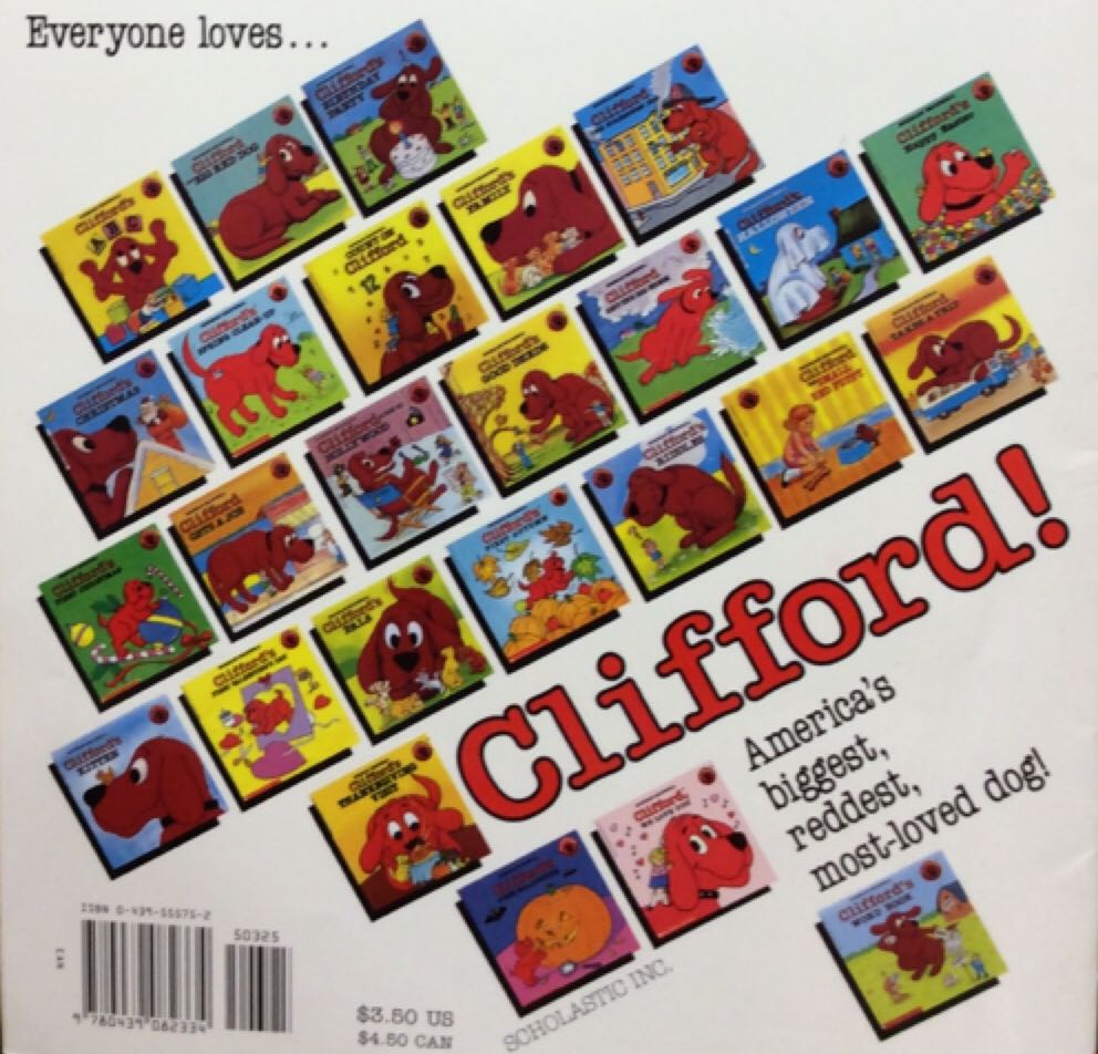 Clifford Grows Up - Norman Bridwell book collectible [Barcode 9780439555753] - Main Image 2