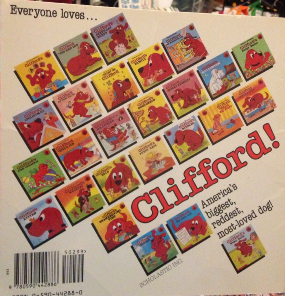 C: Clifford’s Christmas - Norman Bridwell (Scholastic Inc. - Paperback) book collectible [Barcode 9780590442886] - Main Image 2