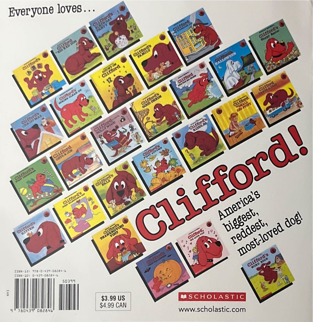 Clifford’s First School Day - Norman Bridwell (Cartwheel - Paperback) book collectible [Barcode 9780439082846] - Main Image 2