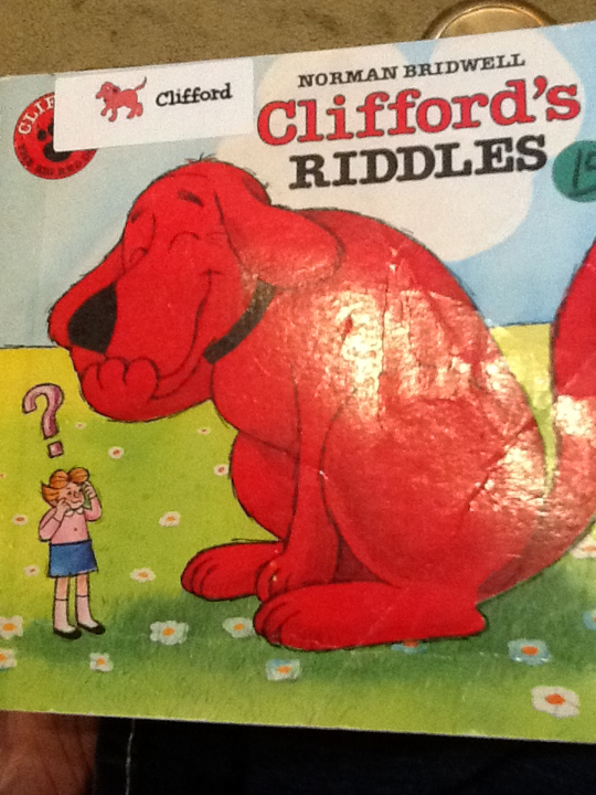 Clifford’s Riddles - Norman Bridwell book collectible [Barcode 9780590411738] - Main Image 1