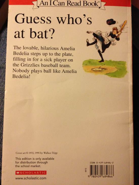 Play Ball, Amelia Bedelia - Peggy Parish book collectible [Barcode 9780439684866] - Main Image 2