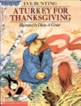 A Turkey For Thanksgiving - Eve Bunting (Scholastic Inc. - Paperback) book collectible [Barcode 9780590459594] - Main Image 1