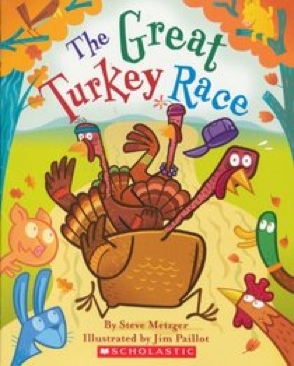 The Great Turkey Race - Steve Metzger (Scholastic - Paperback) book collectible [Barcode 9780439859301] - Main Image 1