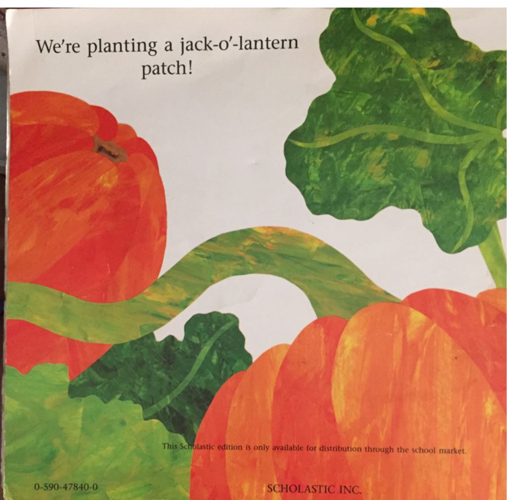 It’s Pumpkin Time! - Zoe Hall (Blue Sky Press - Paperback) book collectible [Barcode 9780590478403] - Main Image 2