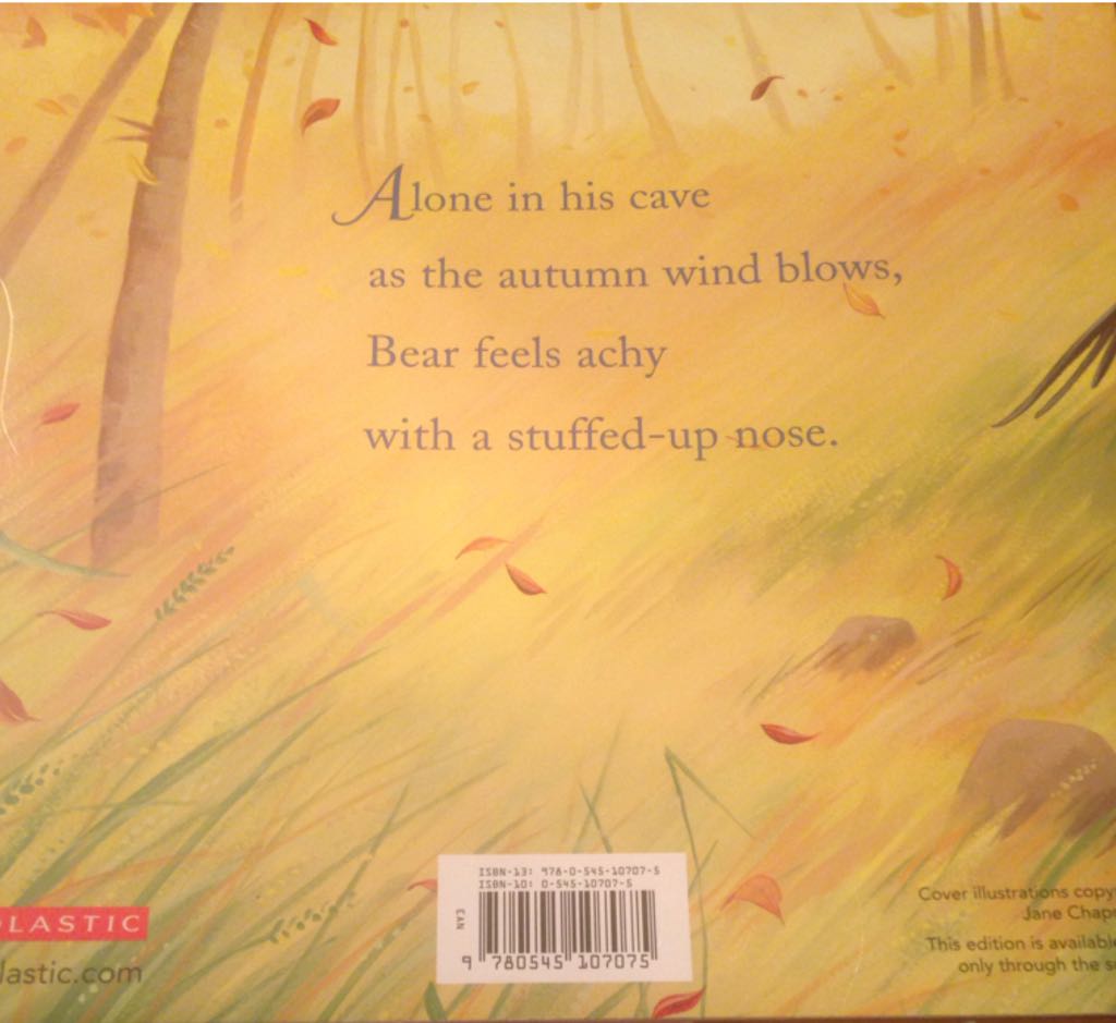 Bear Feels Sick - Karma Wilson (Scholastic - Paperback) book collectible [Barcode 9780545107075] - Main Image 2