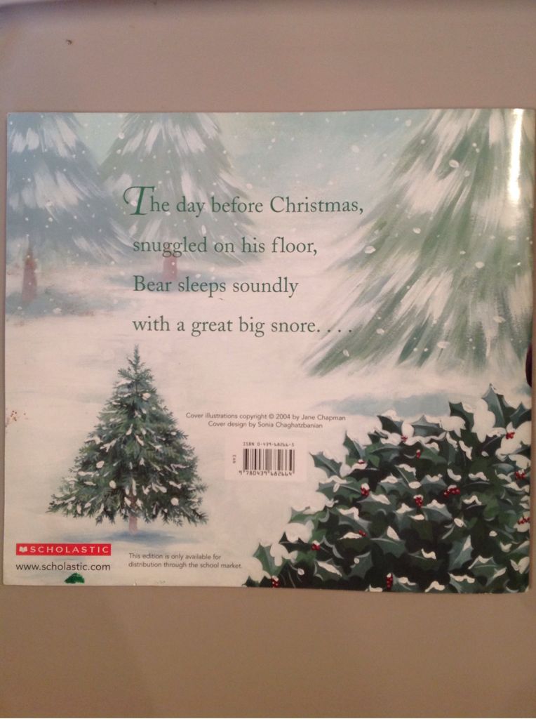 Bear Stays Up For Christmas - Karma Wilson (Scholastic Inc. - Paperback) book collectible [Barcode 9780439682664] - Main Image 2