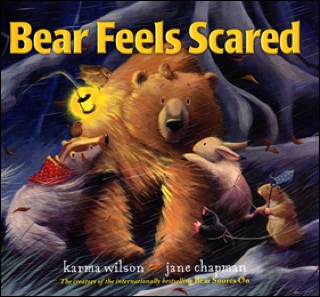 Bear Feels Scared - Karma Wilson (Scholastic - Paperback) book collectible [Barcode 9780545203203] - Main Image 1