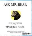 Ask Mr. Bear - Marjorie Flack book collectible [Barcode 9780021794720] - Main Image 1