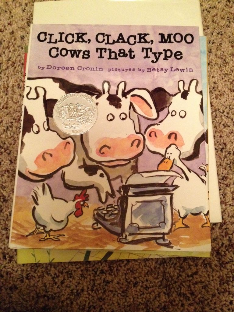 Click, Clack, Moo A8- Doreen Cronin (click clack moo) - Betsy Lewin (- Hardcover) book collectible [Barcode 9781416903482] - Main Image 1