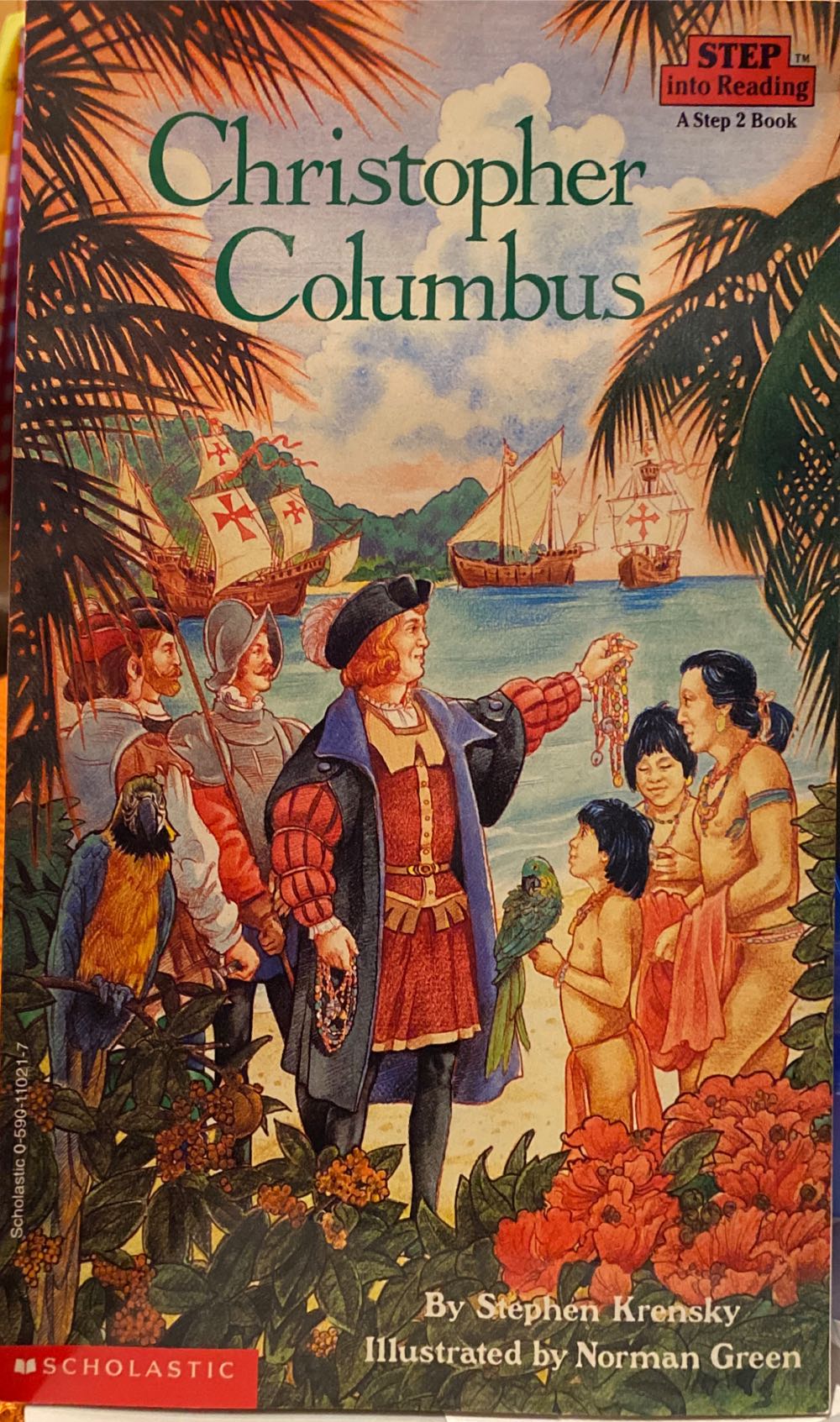 Christopher Columbus - Stephen Krensky (Scholastic Inc. - Paperback) book collectible [Barcode 9780590110211] - Main Image 2