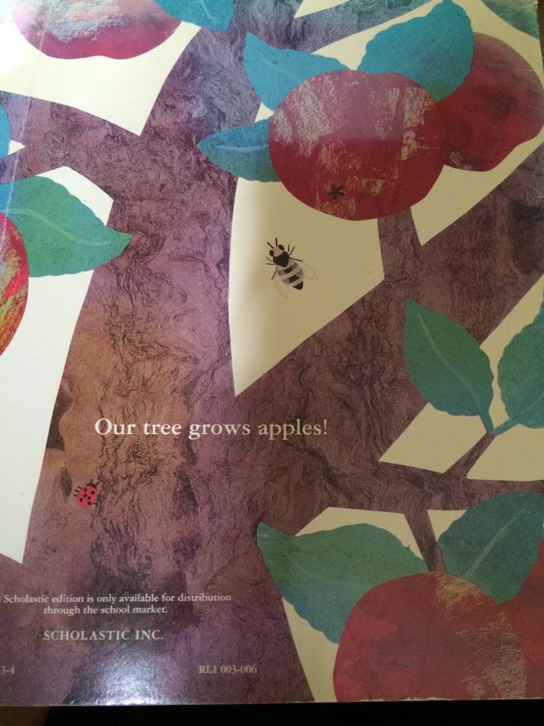 Apple Pie Tree, The - Zoe Hall (Scholastic - Paperback) book collectible [Barcode 9780590623834] - Main Image 2