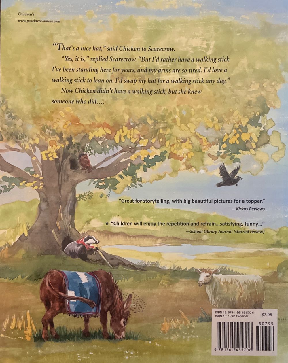 The Scarecrow’s Hat - Ken Brown (Peachtree Publishers) book collectible [Barcode 9781561455706] - Main Image 2