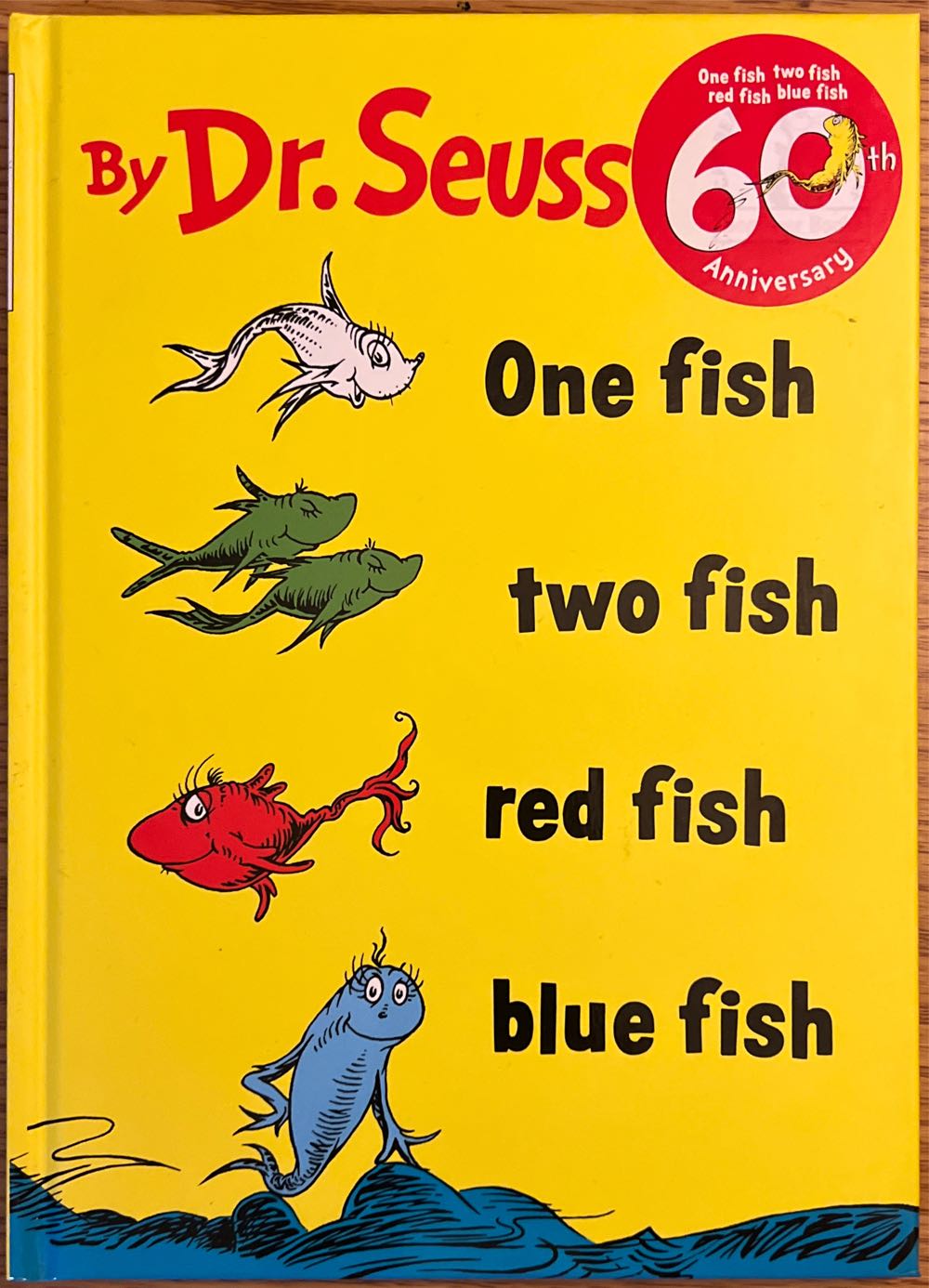 Dr. Seuss: One Fish, Two Fish, Red Fish, Blue Fish - Dr. Seuss (New York : Random House - Hardcover) book collectible [Barcode 9780394800134] - Main Image 4