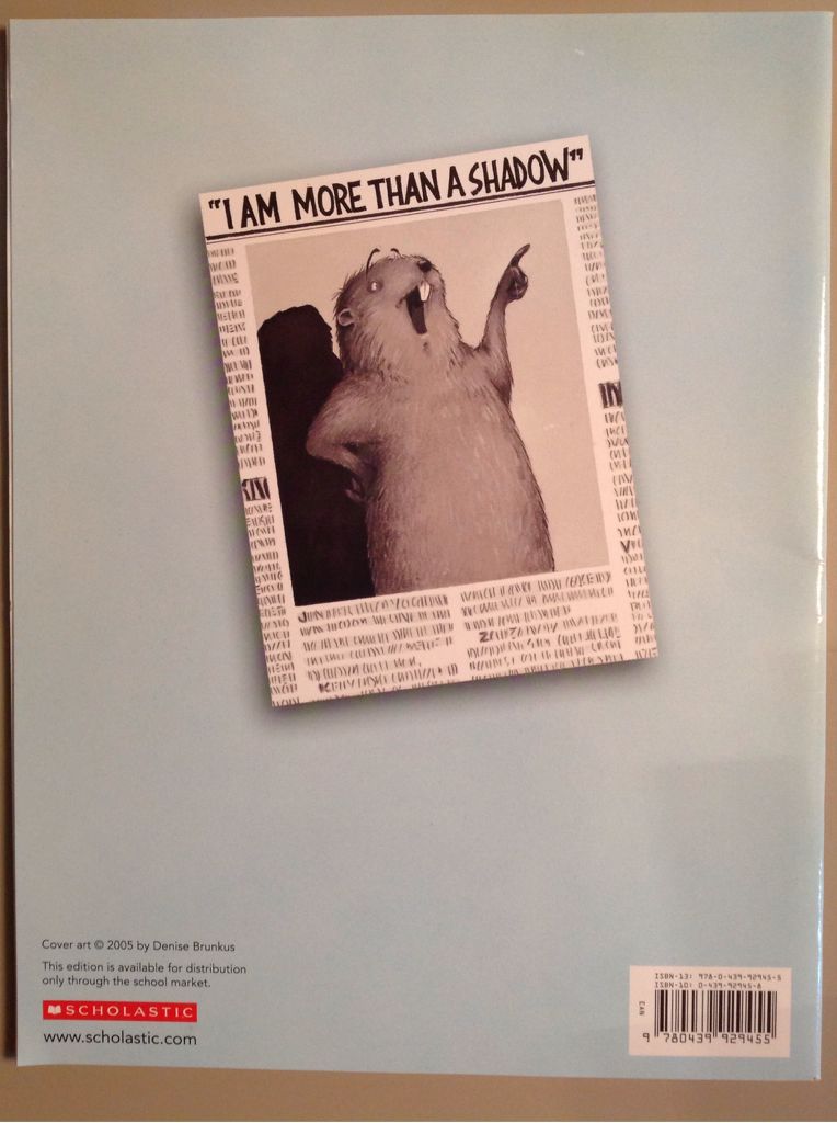 Groundhog Gets A Say - Pamela Curtis Swallow (Scholastic Inc. - Paperback) book collectible [Barcode 9780439929455] - Main Image 2