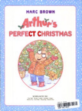 Arthur’s Perfect Christmas - Marc Brown book collectible [Barcode 9780439381161] - Main Image 1