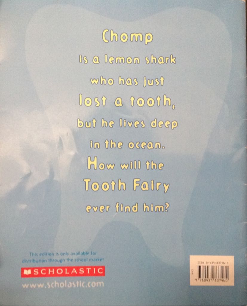 Big Shark’s Lost Tooth - Steve Metzger (A Scholastic Press - Paperback) book collectible [Barcode 9780439837460] - Main Image 2