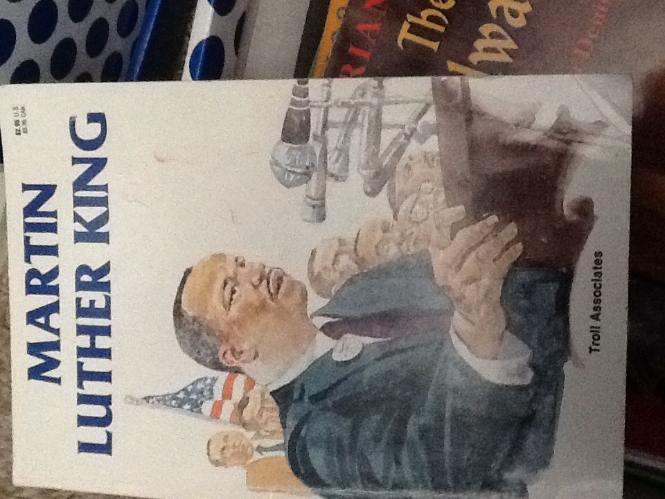 Martin Luther King - Rae Bains (Troll Communications Llc - Paperback) book collectible [Barcode 9780816701612] - Main Image 1