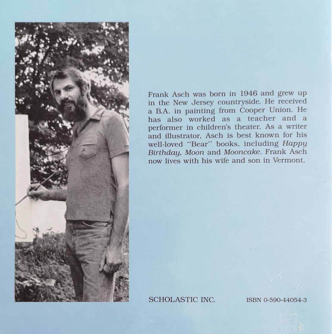 Bear Shadow [C13] - Frank Asch (Scholastic - Paperback) book collectible [Barcode 9780590440547] - Main Image 2