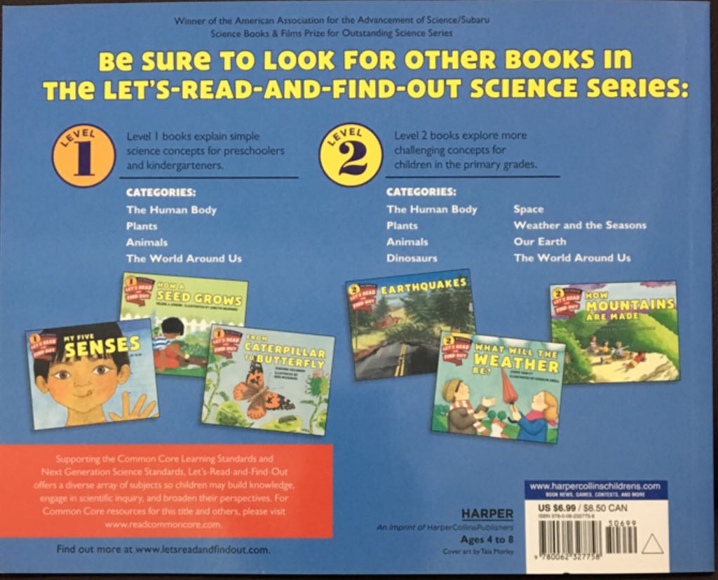 Let’s Read And Find Out Science Level 2 Hurricane Watch - Melissa Stewart (HarperCollins Children’s Books - Paperback) book collectible [Barcode 9780062327758] - Main Image 2