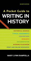 A Pocket Guide To Writing In History