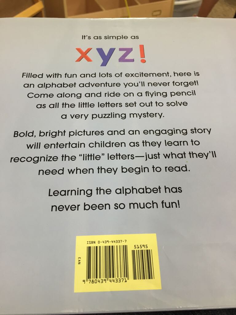 Alphabet Mystery - Audrey Wood (Scholastic Inc. - Hardcover) book collectible [Barcode 9780439443371] - Main Image 2