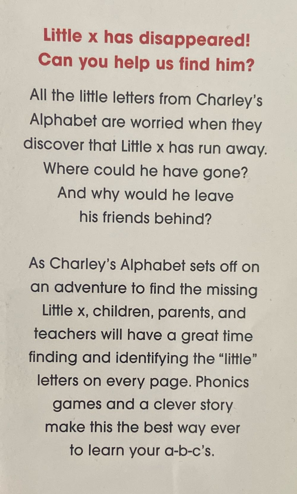 Alphabet Mystery - Audrey Wood (Scholastic Inc. - Hardcover) book collectible [Barcode 9780439443371] - Main Image 3