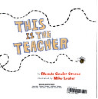 This Is The Teacher