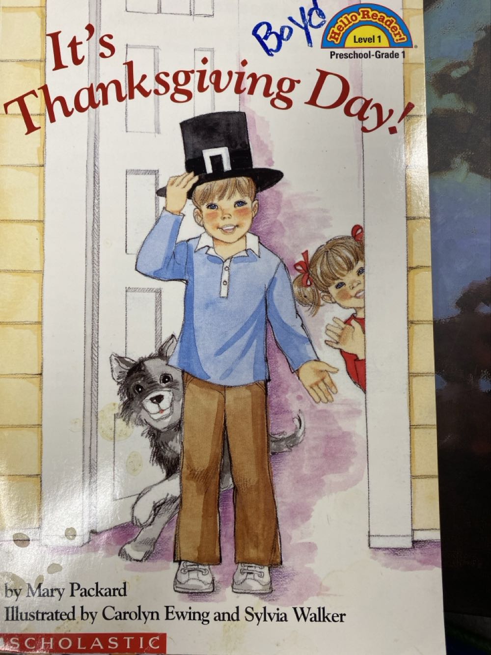 It’s Thanksgiving Day! - Mary Packard (Scholastic Inc. - Paperback) book collectible [Barcode 9780439321013] - Main Image 3