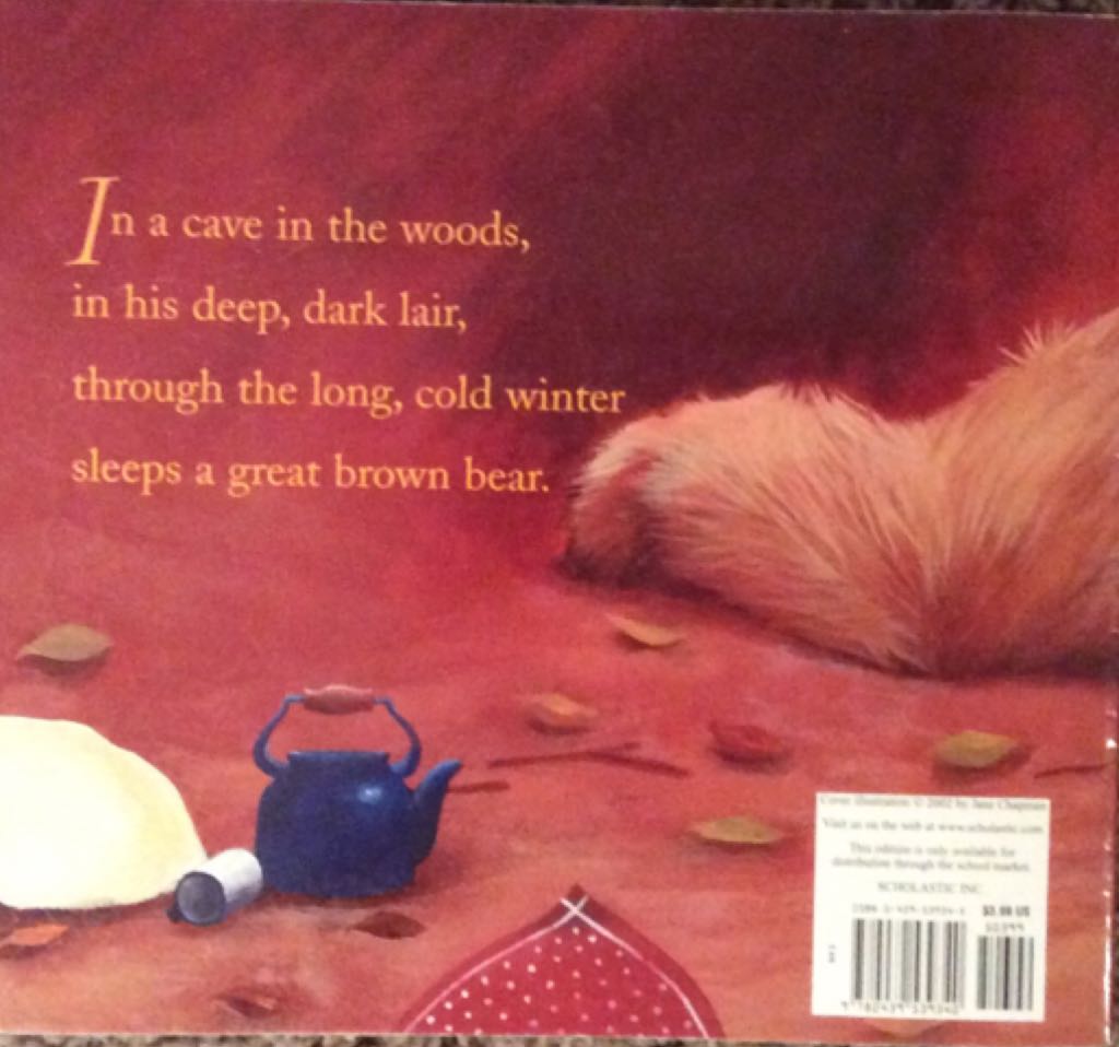 Bear Snores On - Jane Chapman Karma Wilson (- Paperback) book collectible [Barcode 9780439539340] - Main Image 2