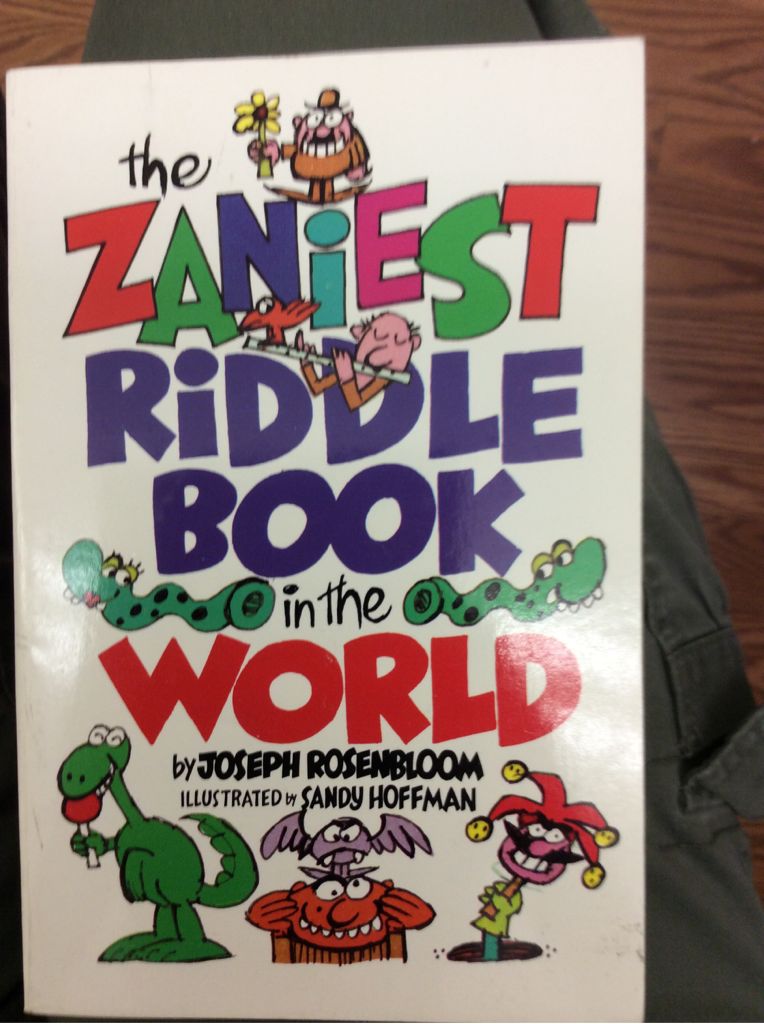 The Zaniest Riddle Book In The World