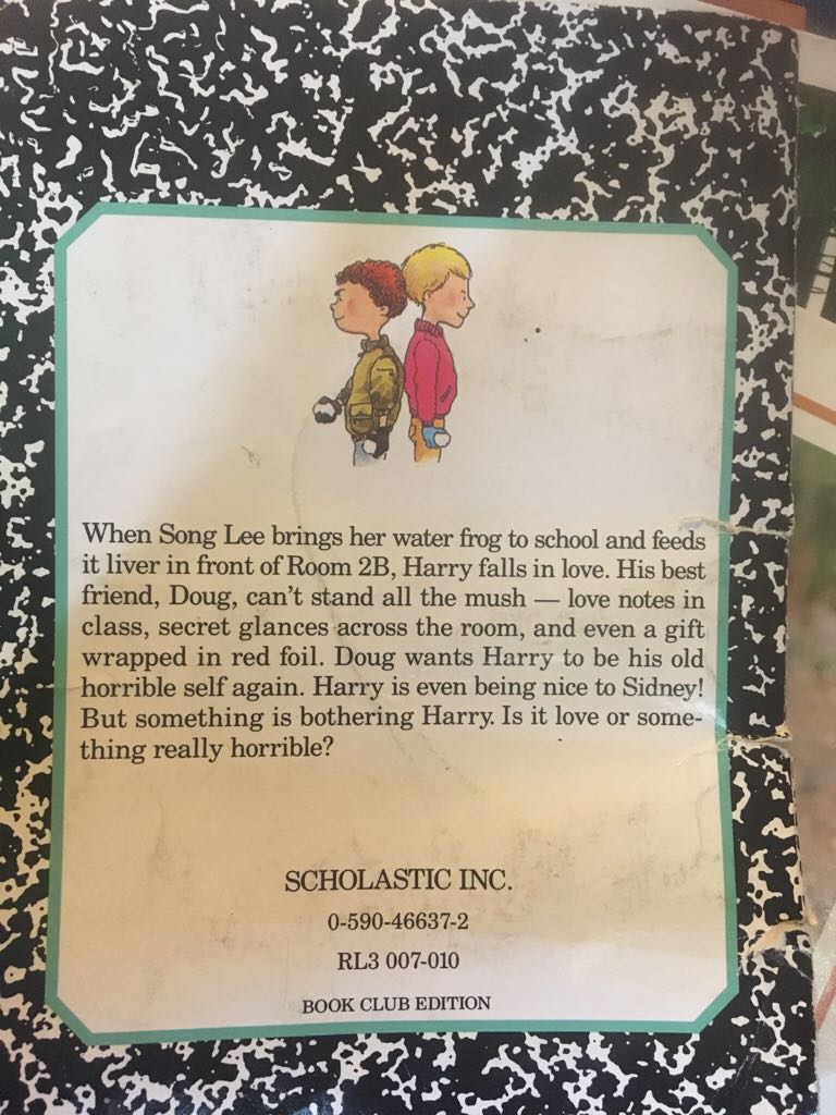 Horrible Harry’s secret - Suzy Kline (Scholastic - Paperback) book collectible [Barcode 9780590466370] - Main Image 2