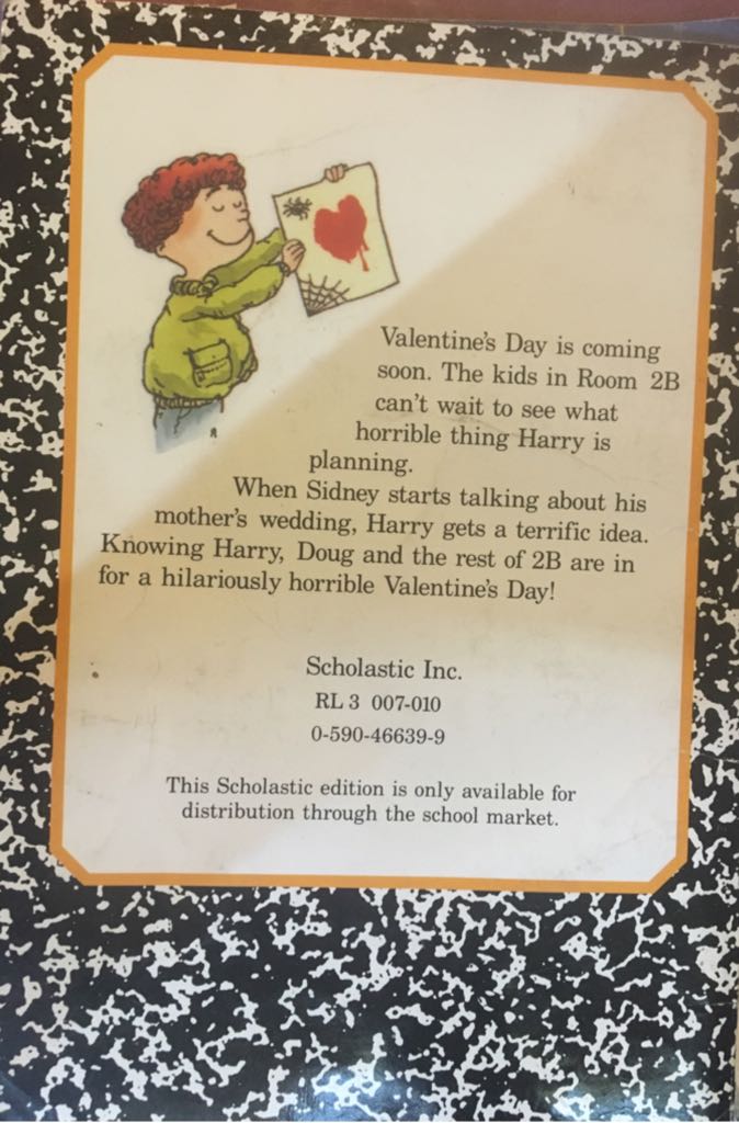 Horrible Harry And The Kickball Wedding - Suzy Kline (Scholastic - Trade Paperback) book collectible [Barcode 9780590466394] - Main Image 2