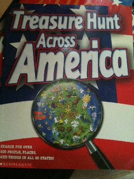 Treasure Hunt Across America - Kathy Morrison book collectible [Barcode 9780439557320] - Main Image 1