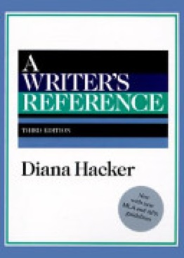 A Writer’s Reference