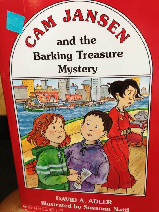 Cam Jansen And The Barking Treasure Mystery - David A Adler book collectible - Main Image 1