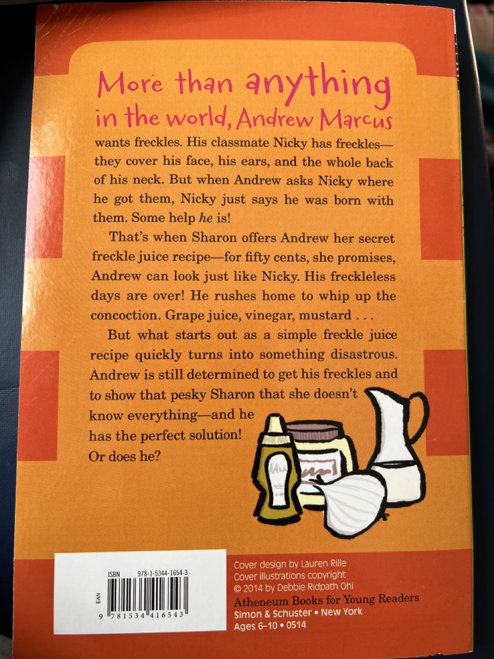 Judy Blume Freckle Juice - Judy Blume (Antheneum Books For Young Readers - Paperback) book collectible [Barcode 9781534416543] - Main Image 2
