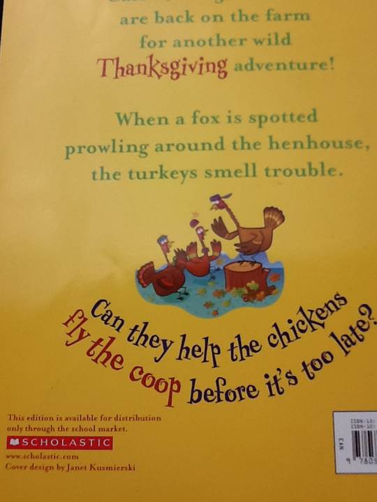 Amazing Turkey Rescue, The - Steve Metzger (Scholastic - Paperback) book collectible [Barcode 9780545014205] - Main Image 2