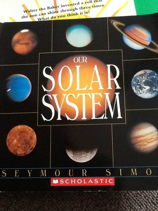 Our Solar System - Ian Graham (A Scholastic Press - Paperback) book collectible [Barcode 9780439762052] - Main Image 1