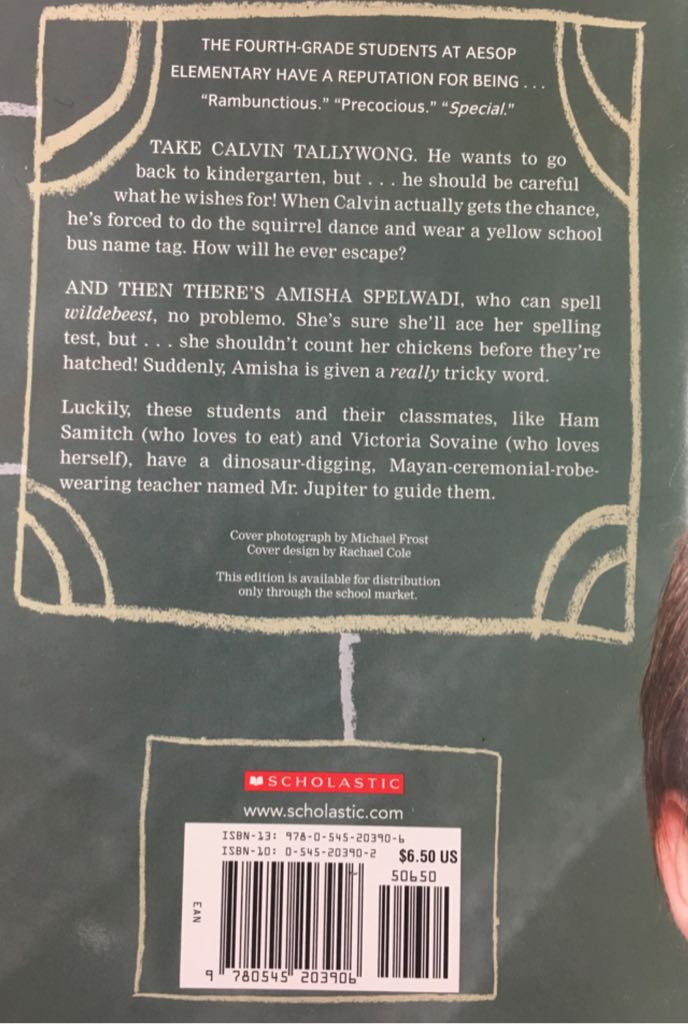 Fabled Fourth Graders Of Aesop Elementary School, The - Candace Fleming (Scholastic Inc. - Paperback) book collectible [Barcode 9780545203906] - Main Image 2