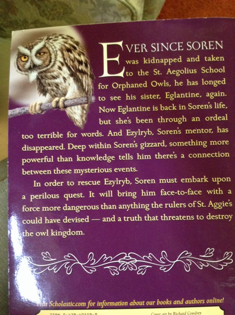 Guardians Of Ga’Hoole 3: The Rescue - Kathryn Lasky (Scholastic - Paperback) book collectible [Barcode 9780439405591] - Main Image 2
