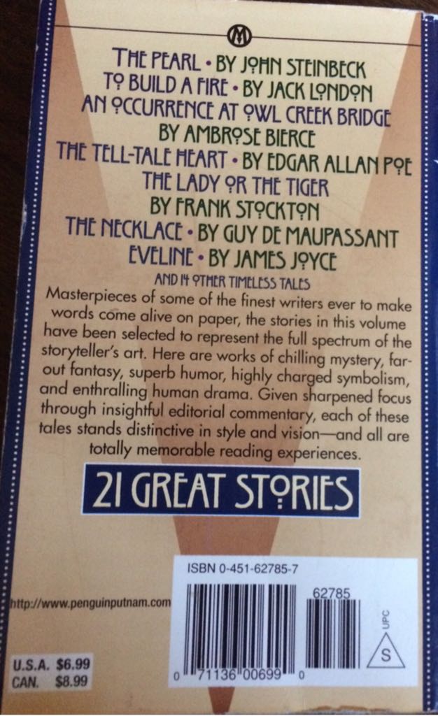 21 Great Stories - Multiple Authors (Mentor) book collectible [Barcode 9780451627858] - Main Image 2
