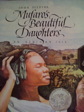 Mufaro’s Beautiful Daughters - John Steptoe (Scholastic - Paperback) book collectible [Barcode 9780590420587] - Main Image 1