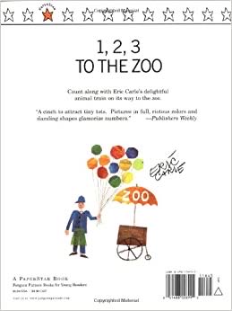 1, 2, 3 To The Zoo - Eric Carle (Scholastic - Paperback) book collectible [Barcode 9780590162128] - Main Image 2
