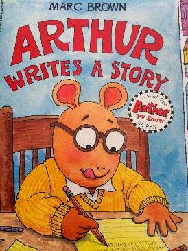 Arthur Writes A Story - Marc Brown (A Scholastic Press - Paperback) book collectible [Barcode 9780590122320] - Main Image 1