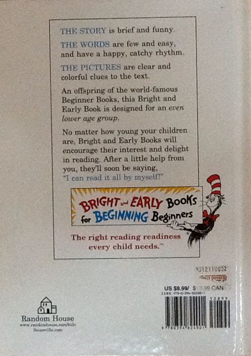 Marvin K. Mooney, Will You Please Go Now! - Dr. Seuss (Random House Books for Young Readers - Hardcover) book collectible [Barcode 9780394824901] - Main Image 2