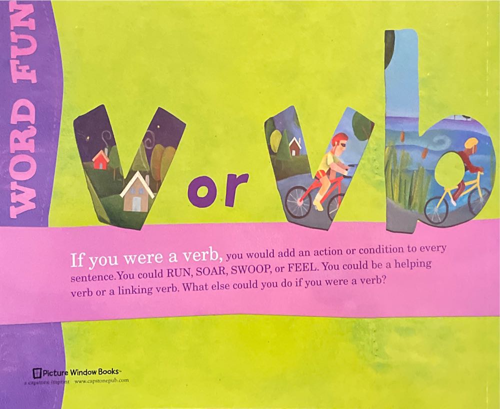 If You Were A Verb - Michael Dahl (Picture Window Books - Paperback) book collectible [Barcode 9781404819818] - Main Image 2