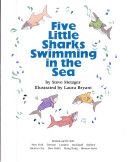 Five Little Sharks Swimming In The Sea